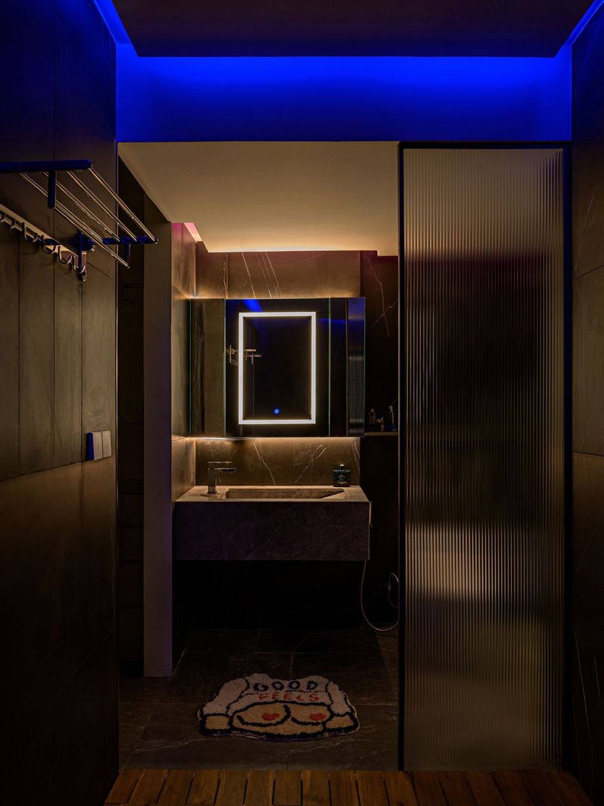 140m2 公寓蜕变为现代艺术家的独特空间-40