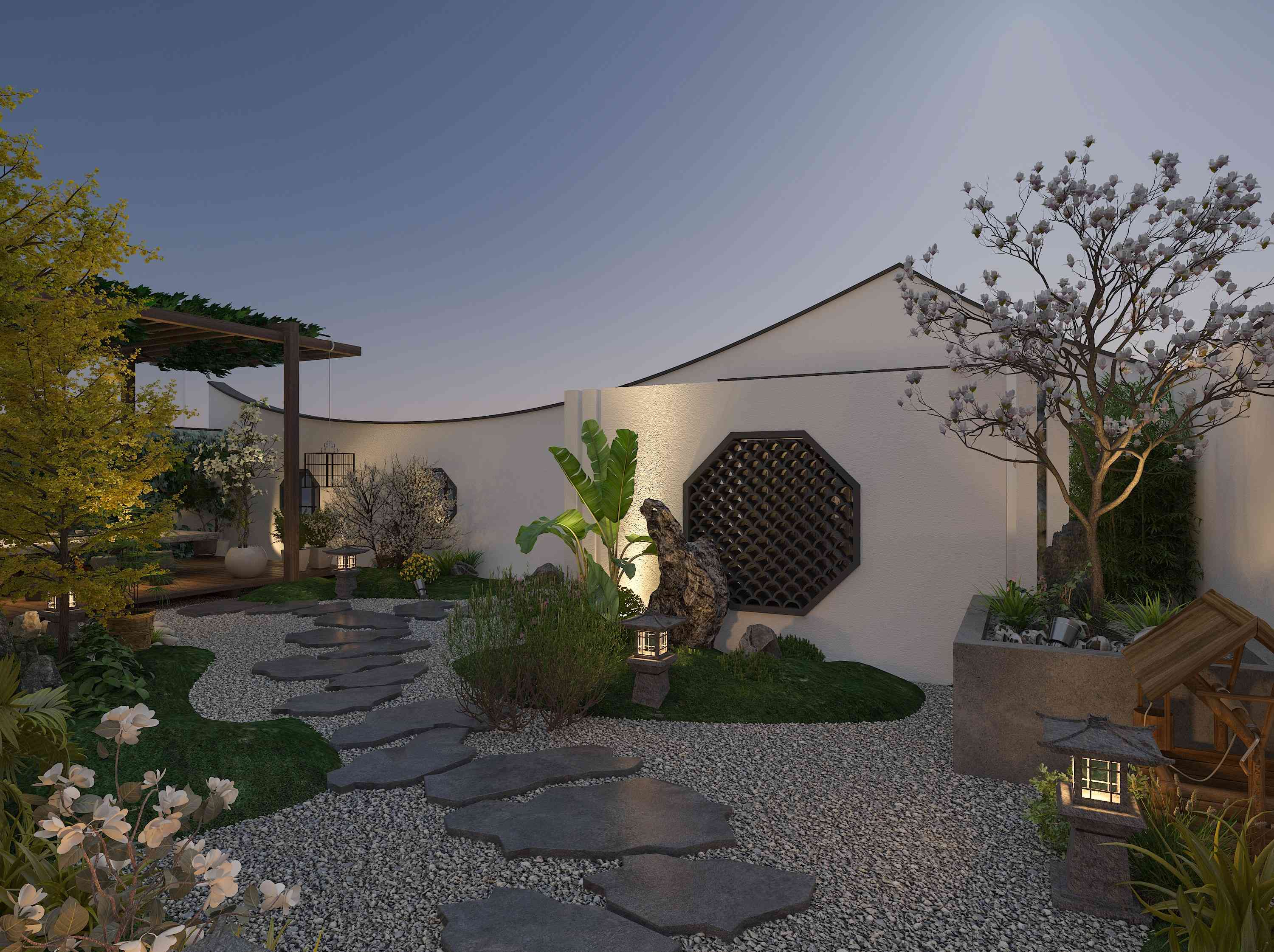 新徽派自建房设计丨中国西安丨五色土（西安）空间设计有限公司-18