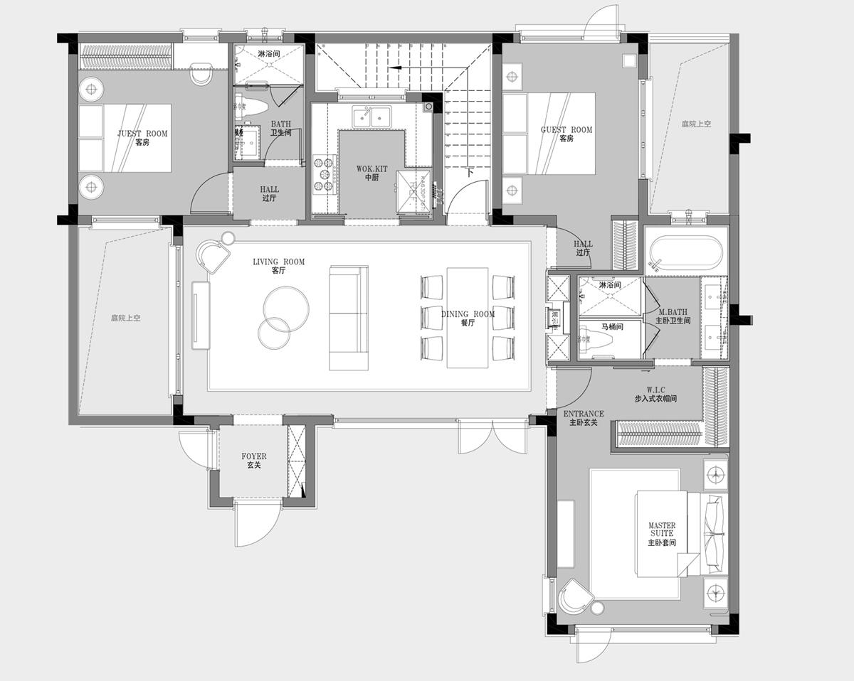 乌镇雅达乌镇临溪苑合院下叠样板间丨中国丨广州大朴艺术设计有限公司-55