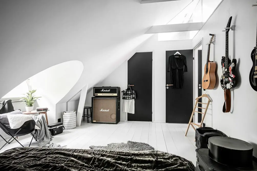 欢乐亲子空间 | 充满趣味的屋顶公寓设计-27