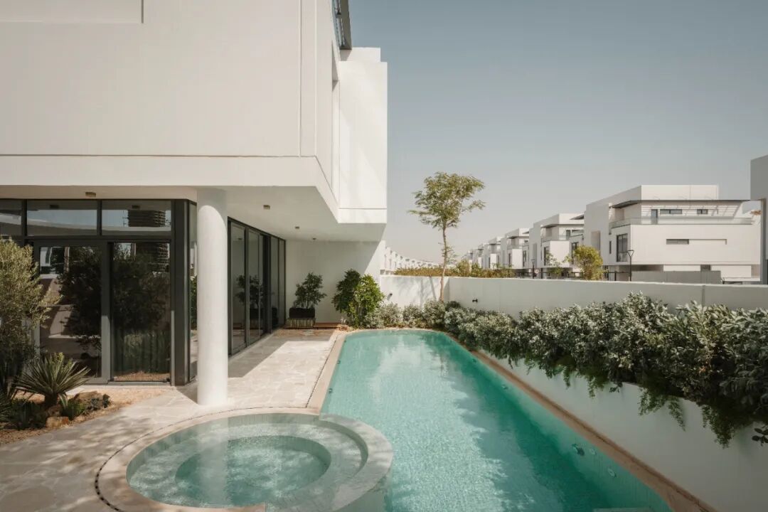 阿联酋迪拜650㎡滨海别墅丨楼房花朵设计-21