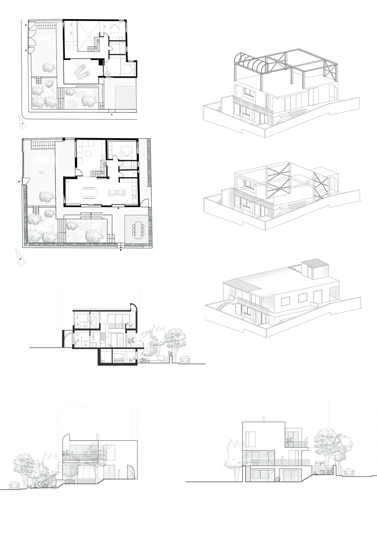 CASA D – 带花园的住宅丨希腊雅典-64