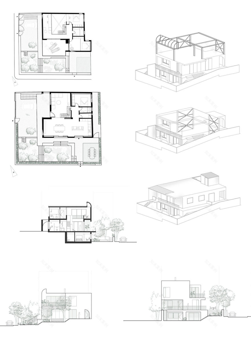 CASA D – 带花园的住宅丨希腊雅典-64