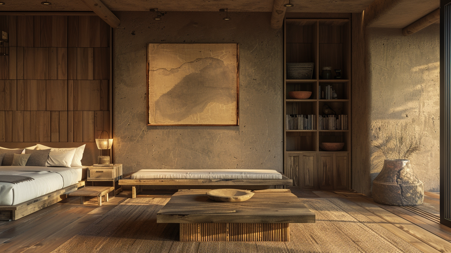 侘寂（Wabi-sabi ）风格的室内设计-36