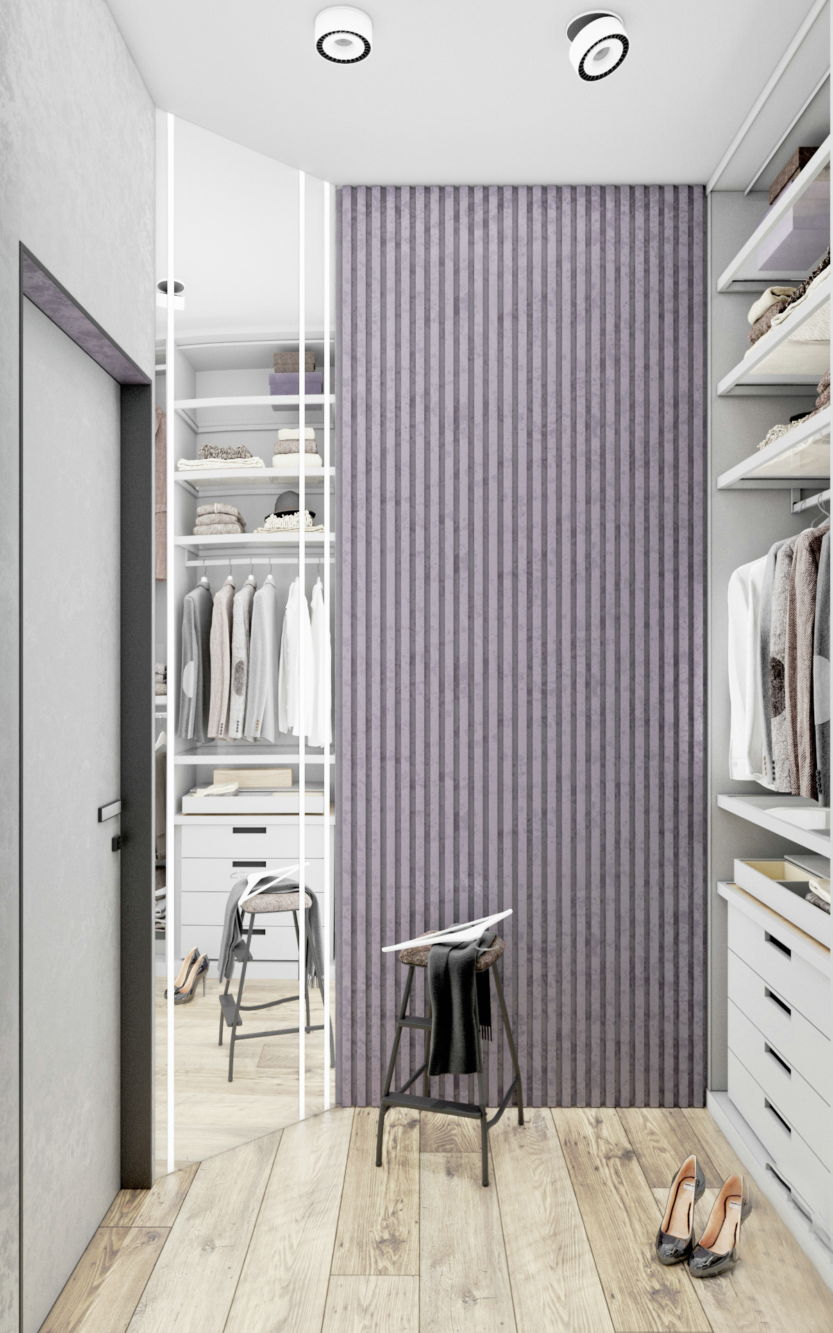 淡紫色系家装，温馨清新的室内设计佳作-18