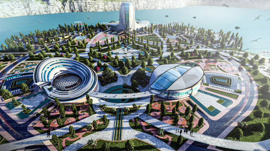 旅游与健康综合体丨叙利亚丨Adnan Obaji-6