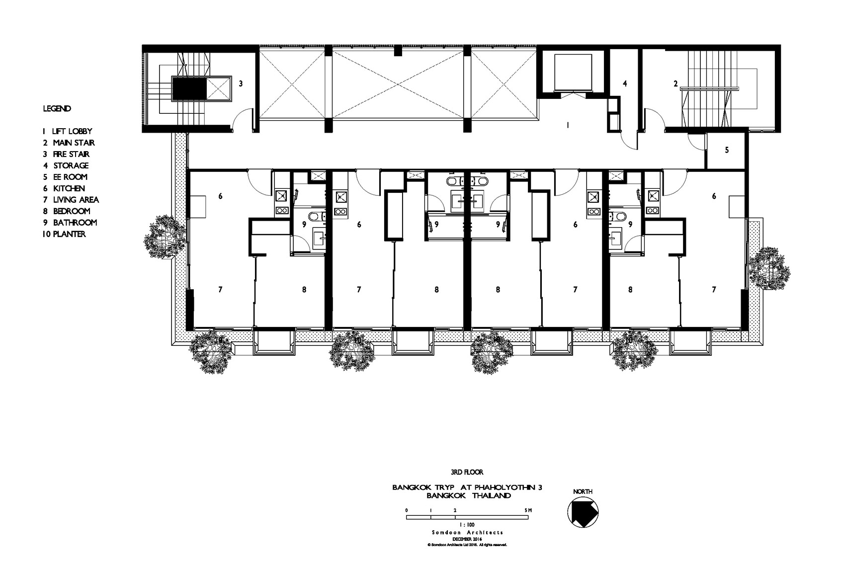 曼谷TRYP酒店&私人住宅,曼谷 / Somdoon Architects-49