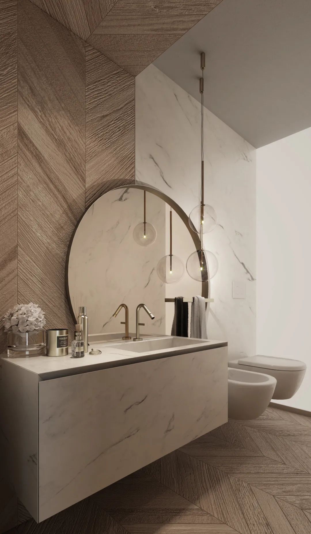 意大利伦巴第湖景大平层丨当地知名设计团队-42