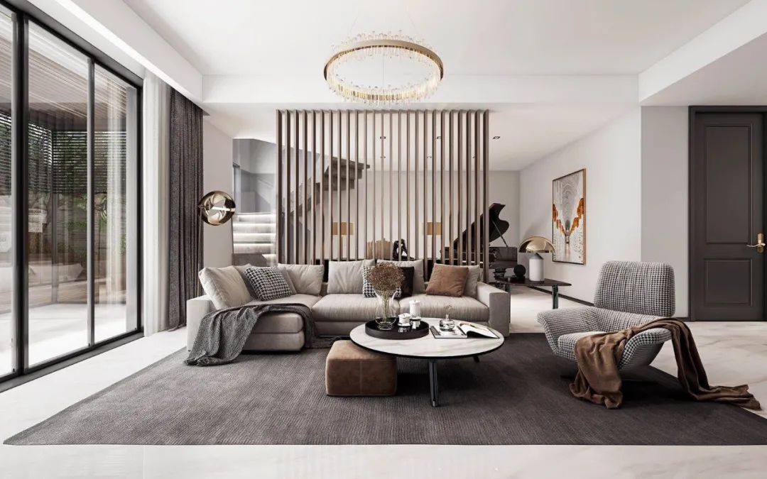 三代同堂共享天伦,550㎡现代中式别墅设计-87