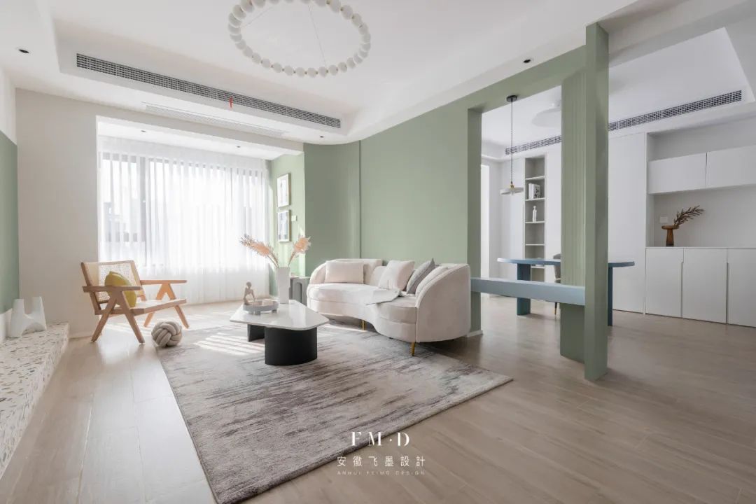 合肥平湖秋月北欧风家居设计丨中国合肥丨安徽飞墨设计-29