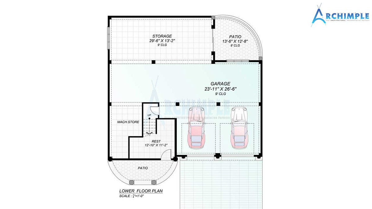 地中海风格别墅设计-19