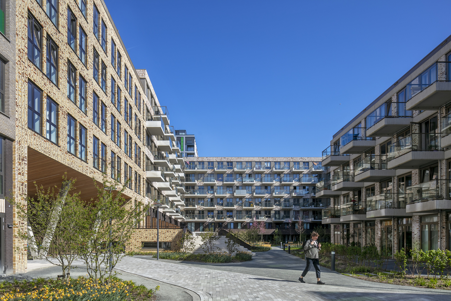 活力校园|Lieven Zuidblok 公寓丨Bureau B+B-0