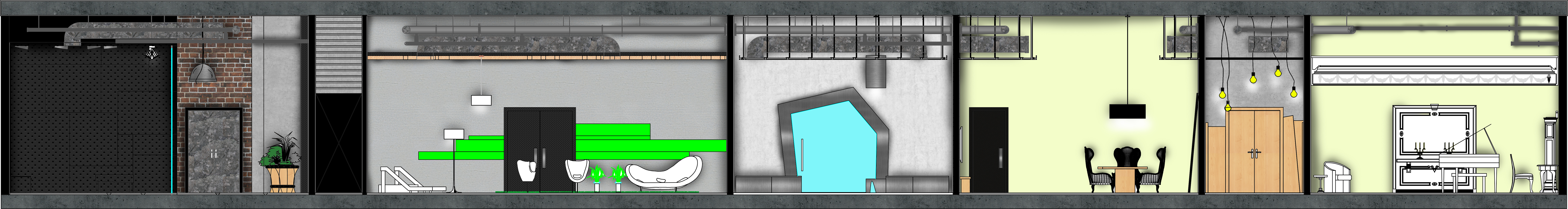 2D Photoshop Rendered Plans-5