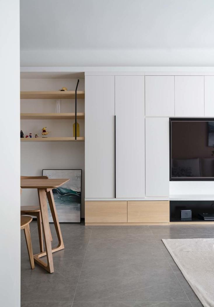 平层日式家居,温馨简约设计-34