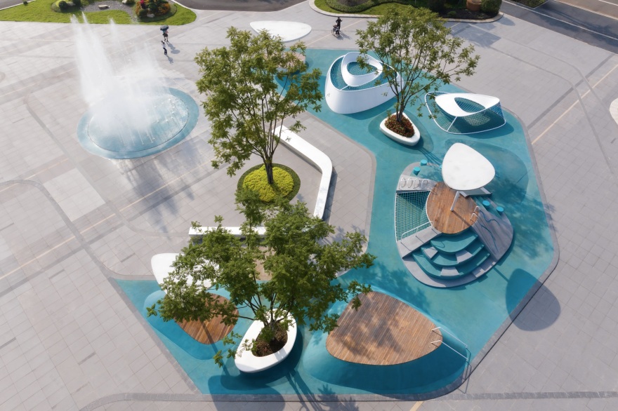 森腾·峰云街广场艺术装置丨中国泸州丨重庆唤醒空间设计有限公司-42