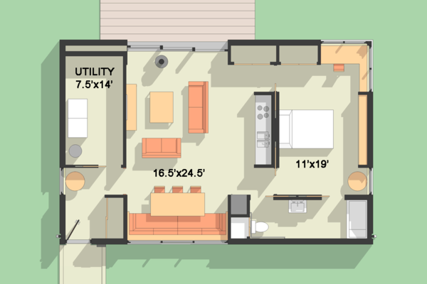 海边度假屋设计案例-9