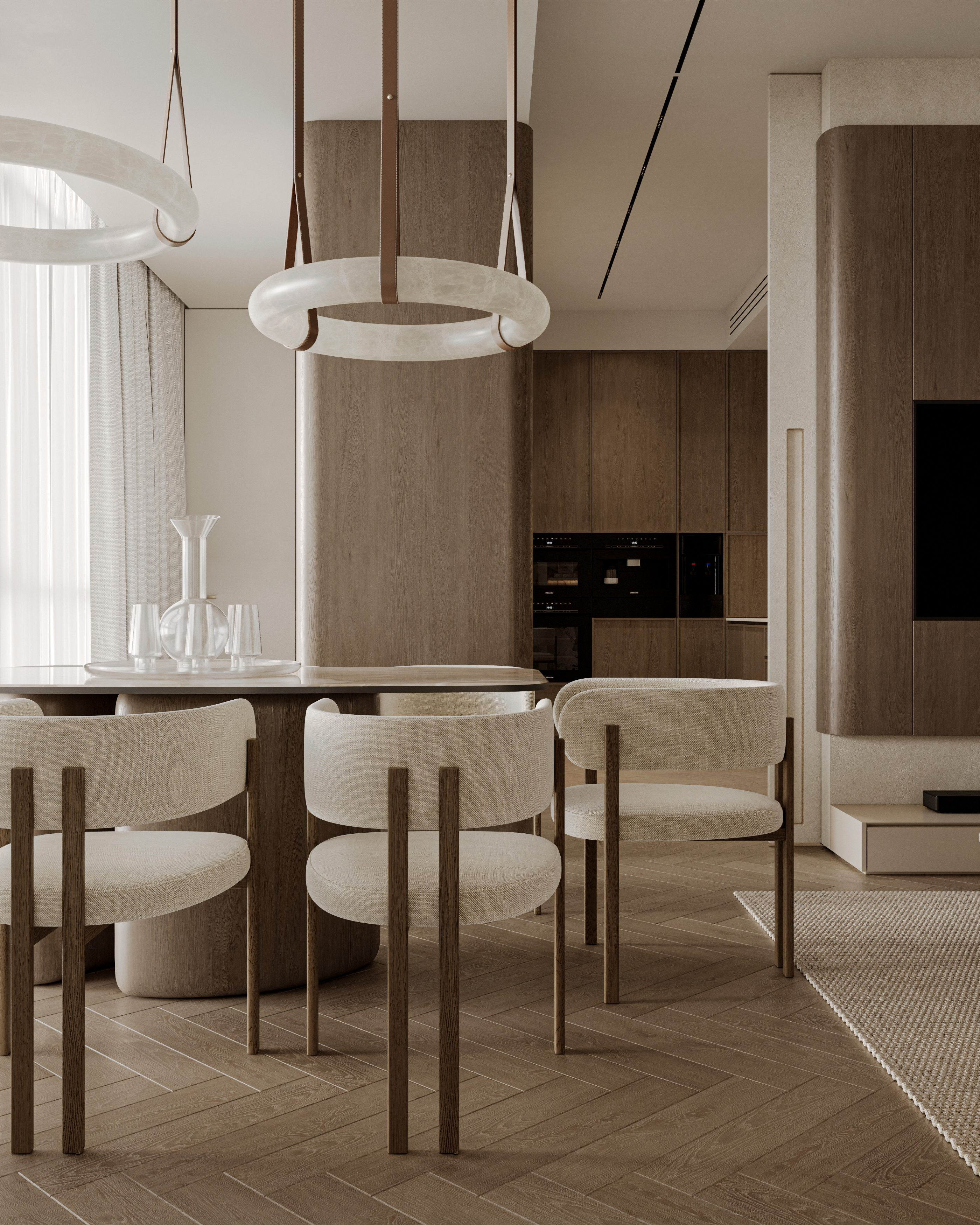 LATTE项目  客厅,餐厅及厨房丨Sher.Architects-22