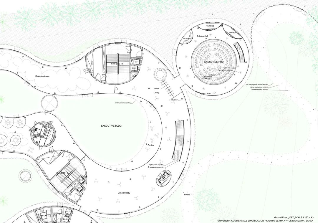 米兰博科尼大学新校区丨意大利米兰丨SANAA-61