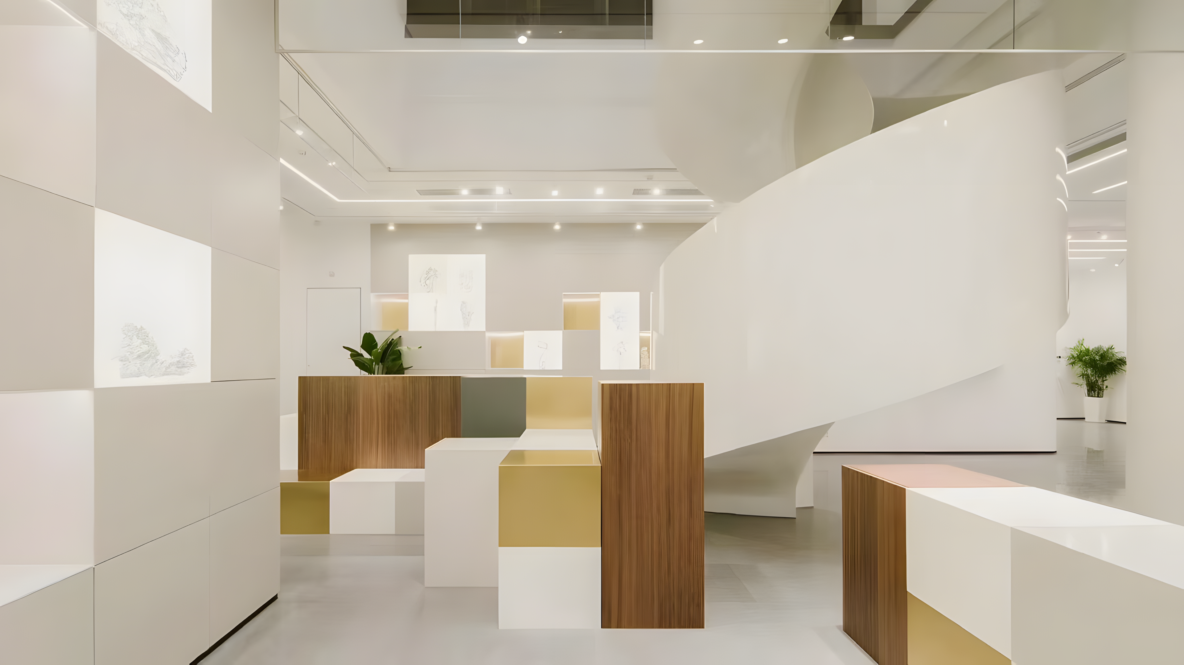 昆石馆展厅空间设计丨中国苏州丨圆末®-30