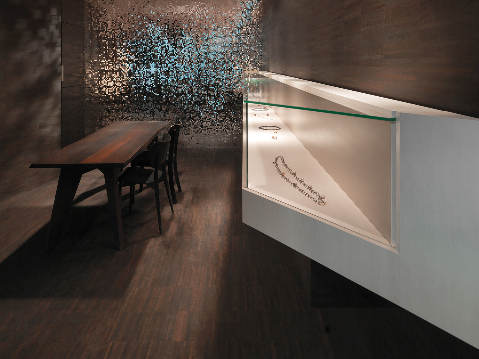 瑞士苏黎世高端珠宝店设计-11