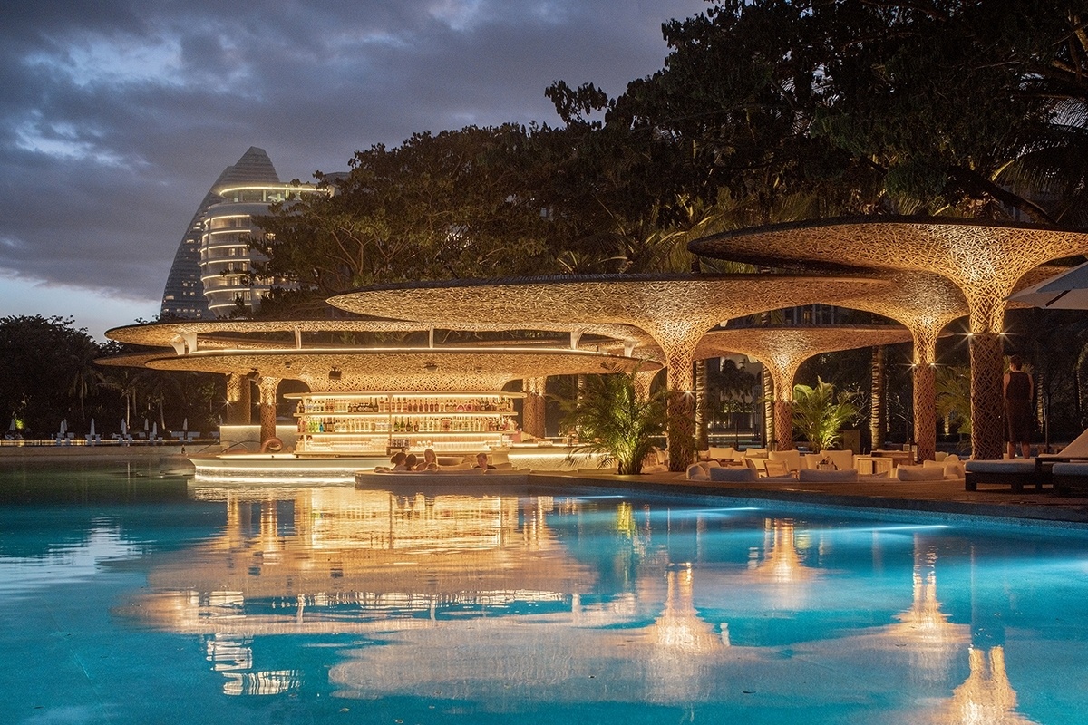 三亚艾迪逊酒店海滩俱乐部丨中国三亚丨万社设计-115