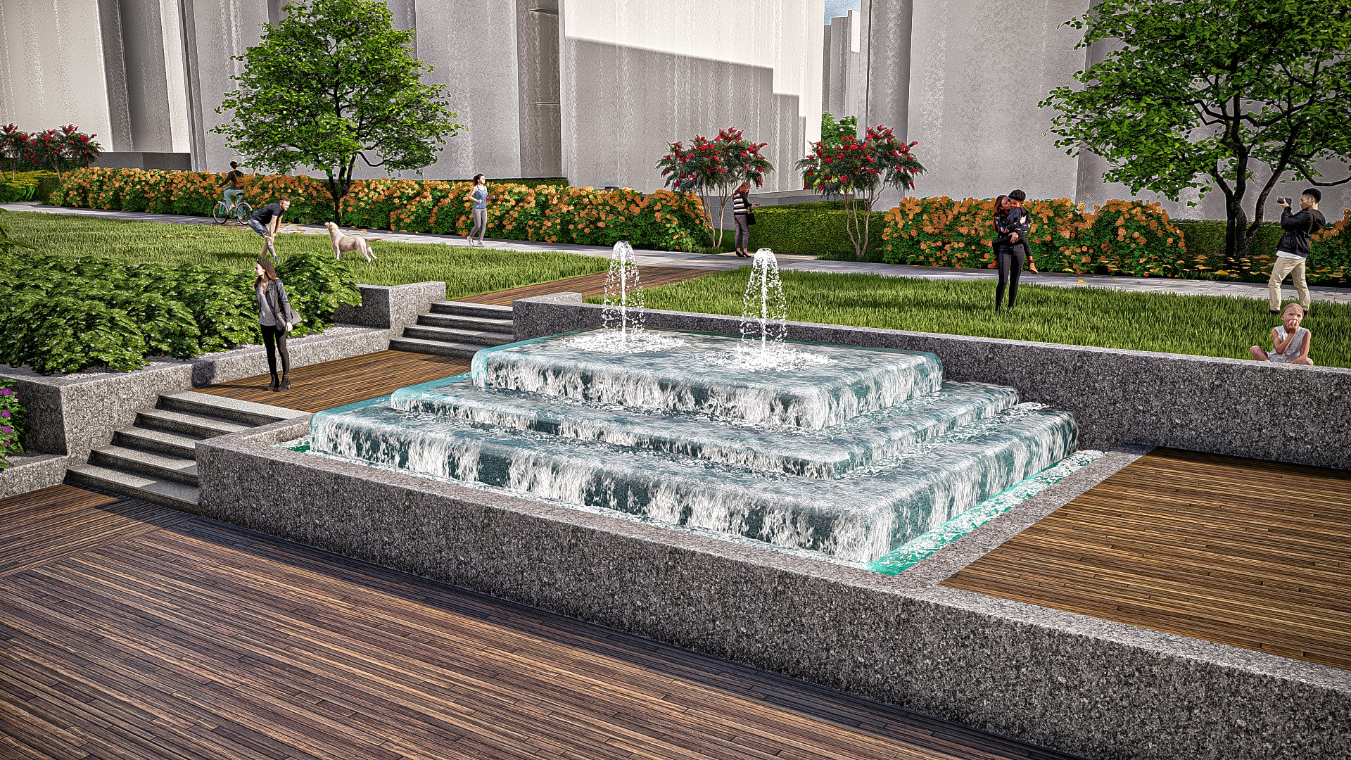 新开罗住宅小区口袋公园设计丨埃及开罗丨Salwa Maherez-20