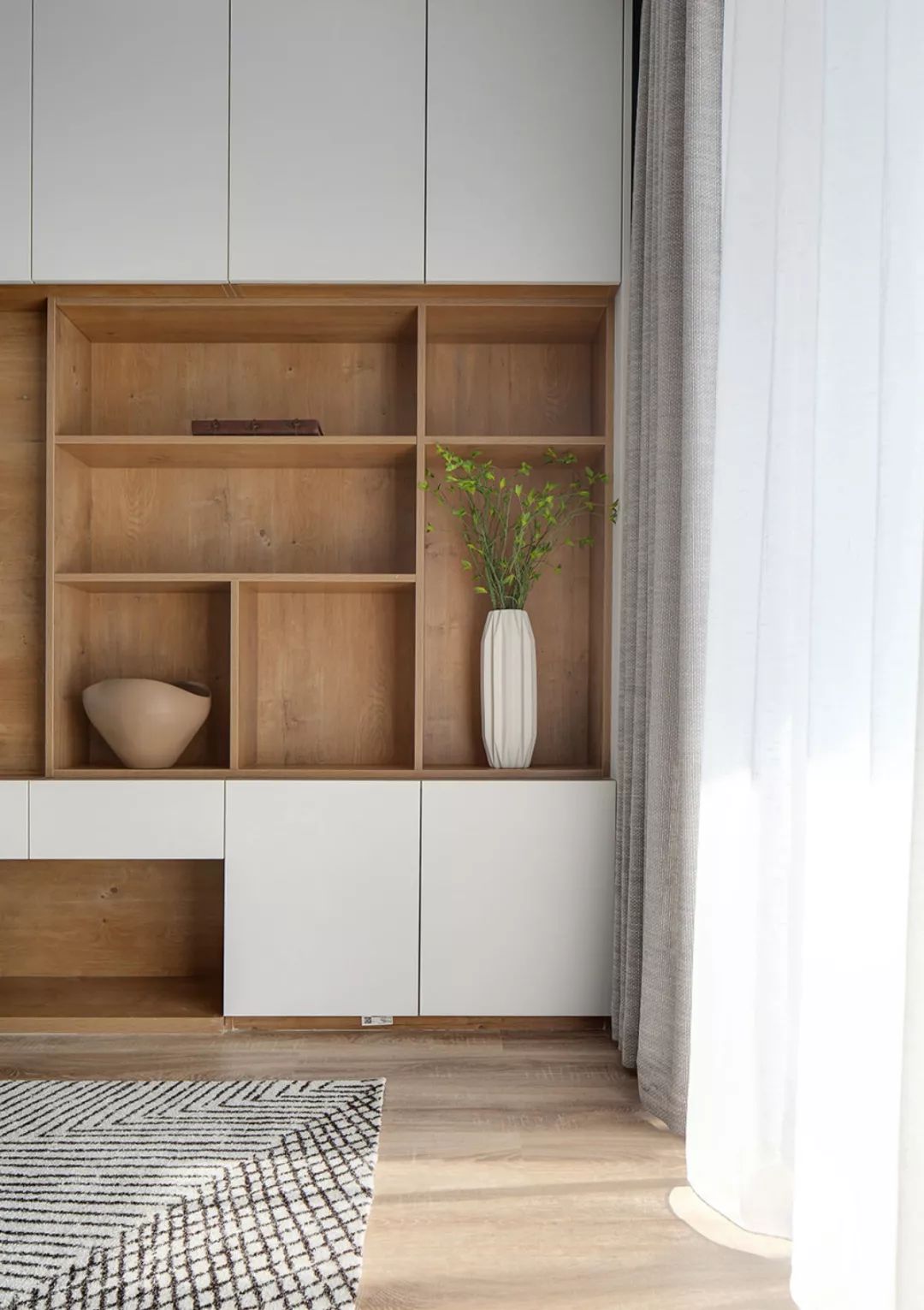 95㎡简约舒适二手房改造，轻松美好生活触手可及-12