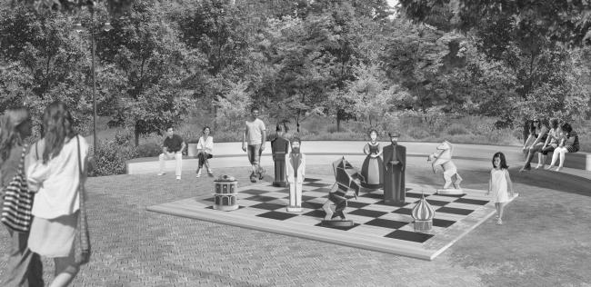 化学与自然:舒奇诺市列宁广场及公园改善项目丨俄罗斯图拉丨由安德烈·克莱帕诺夫等组成的创作团队-63