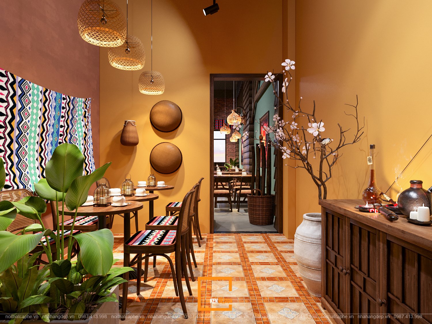 Quán Café A Bảo（A Bảo咖啡馆）丨KenDesign-26