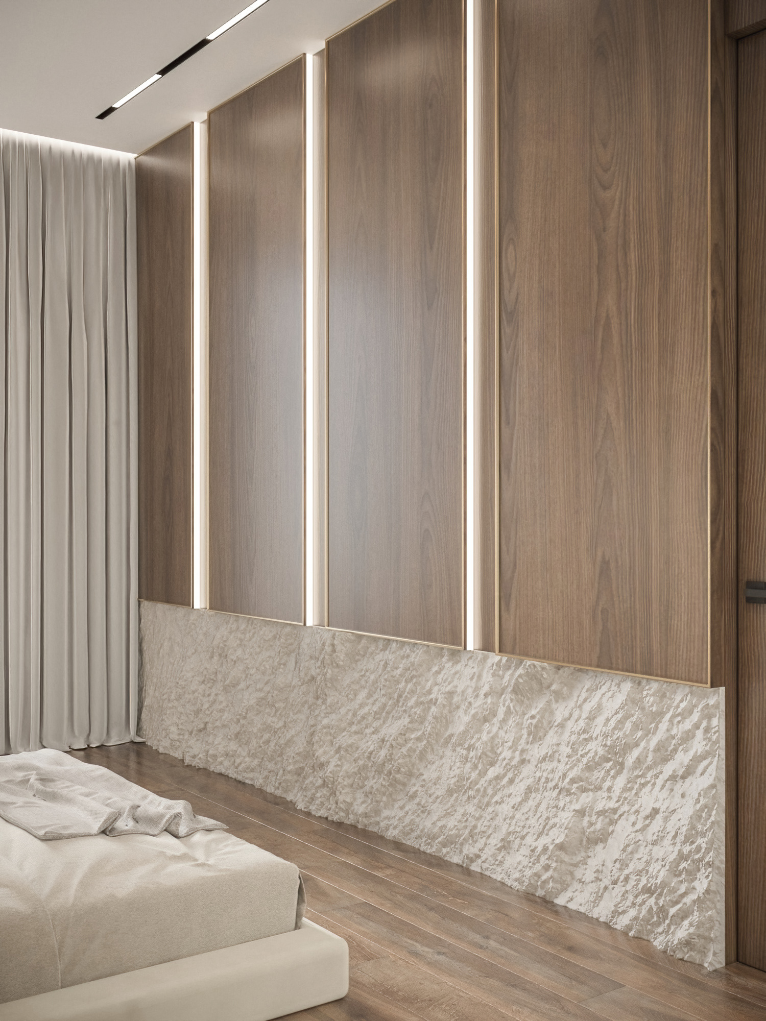 Квартира для девушки в стиле Джапанди-19