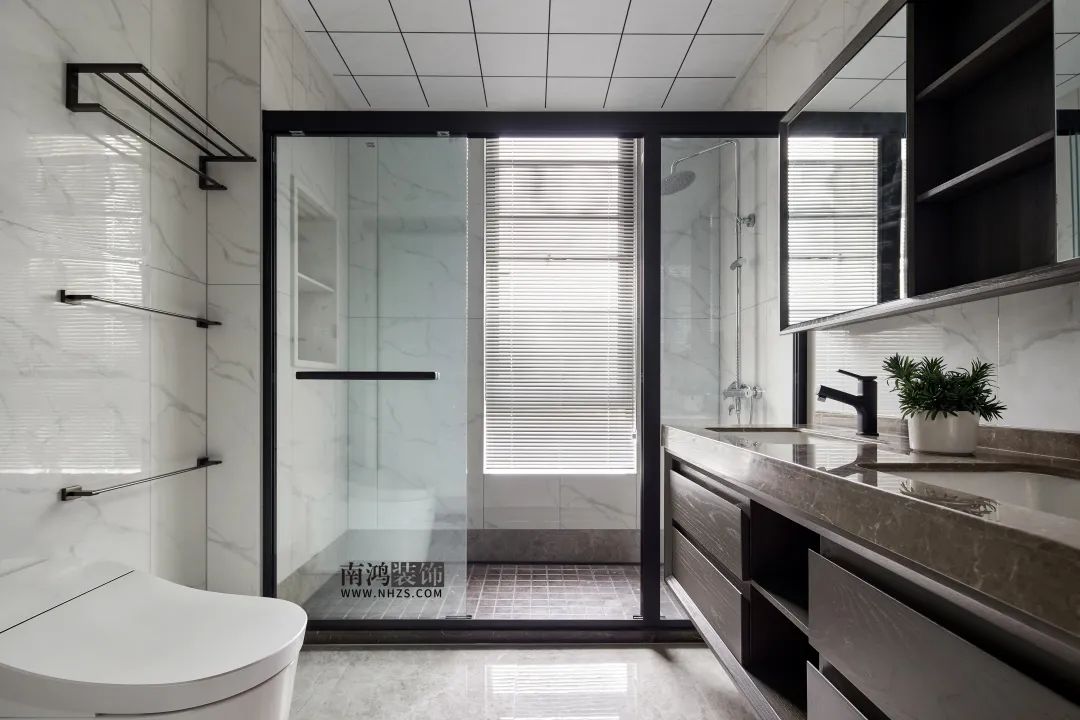 世茂首府港式轻奢大宅丨浙江南鸿装饰-57