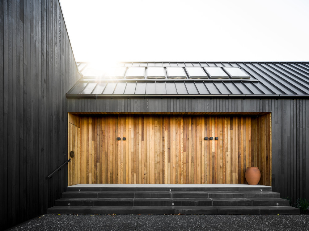 新西兰双水剪影屋 | 现代简约与自然的完美结合-25