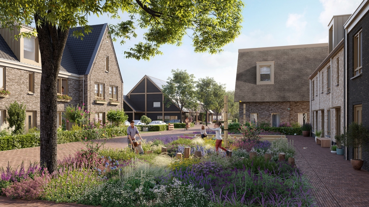 De Weide II景观与住宅项目丨荷兰-9