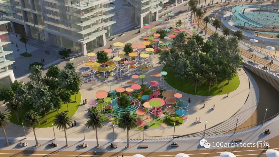 阿布扎比“摇曳海滩”滨水区规划-60