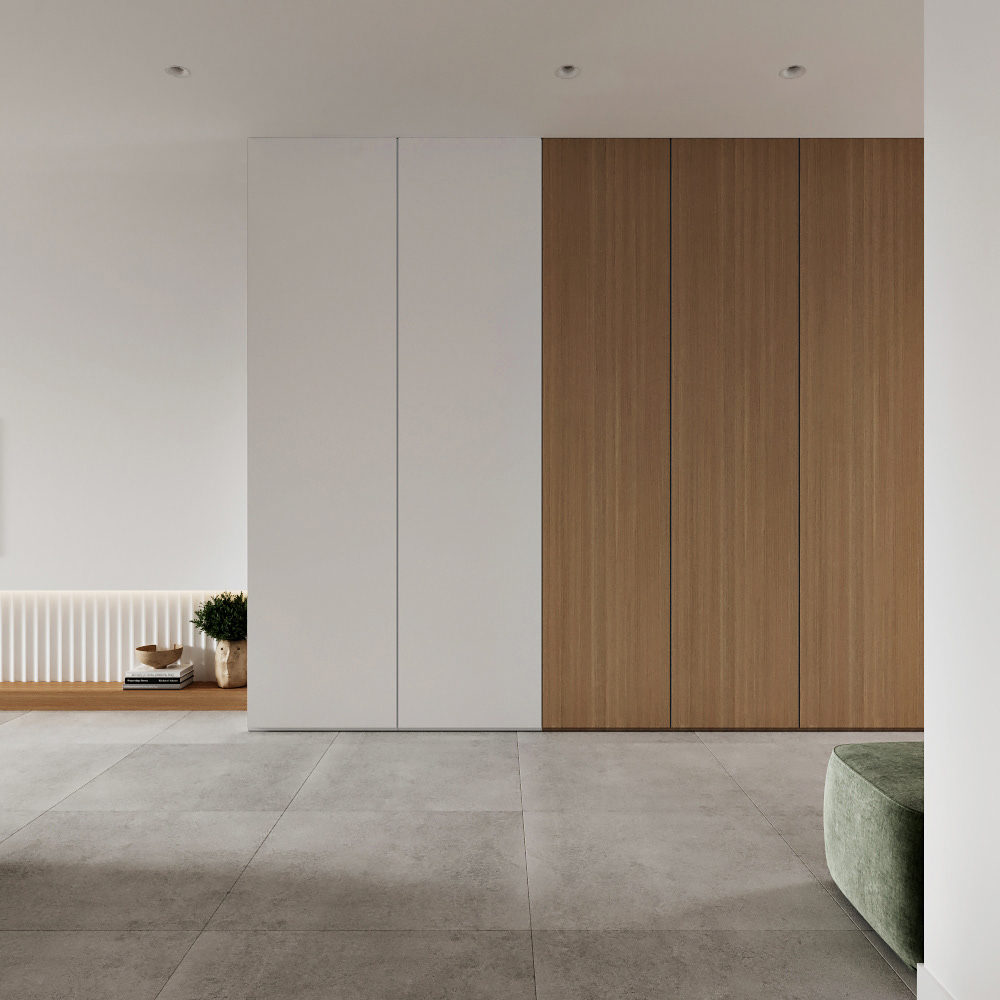 121平，现代简约二层空间设计！-1