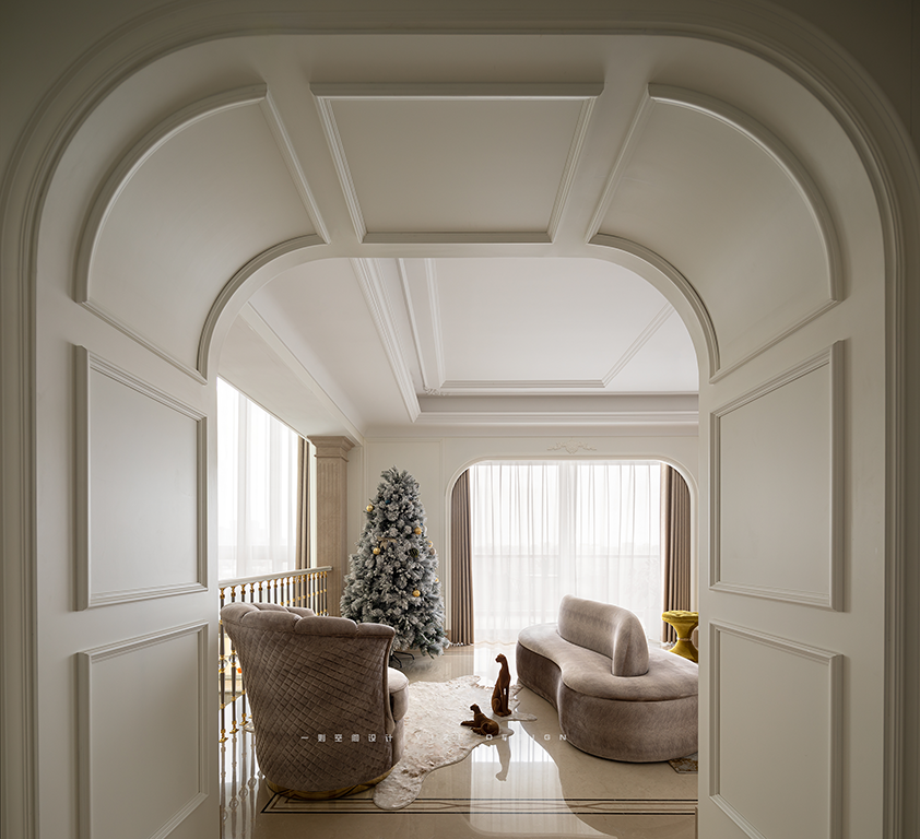 简约法式风格私宅设计丨中国杭州丨赵艺哲设计工作室-13