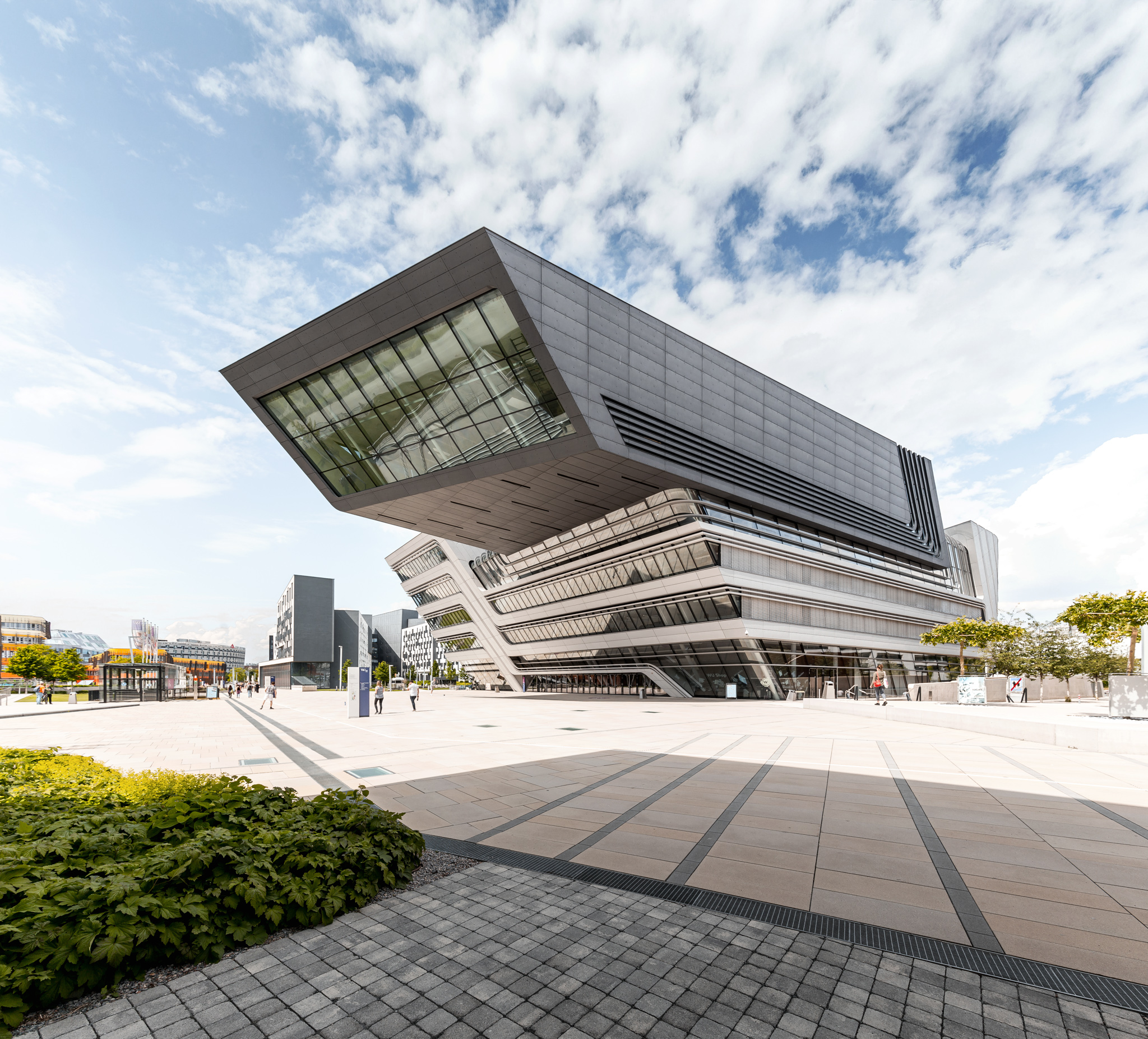 维也纳经济大学图书馆与学习中心丨奥地利维也纳丨扎哈·哈迪德建筑事务所-8