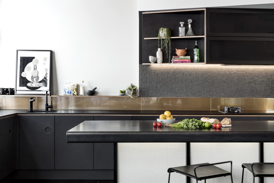 Oxford Street Apartment Featuring an Industrial Aesthetic-9