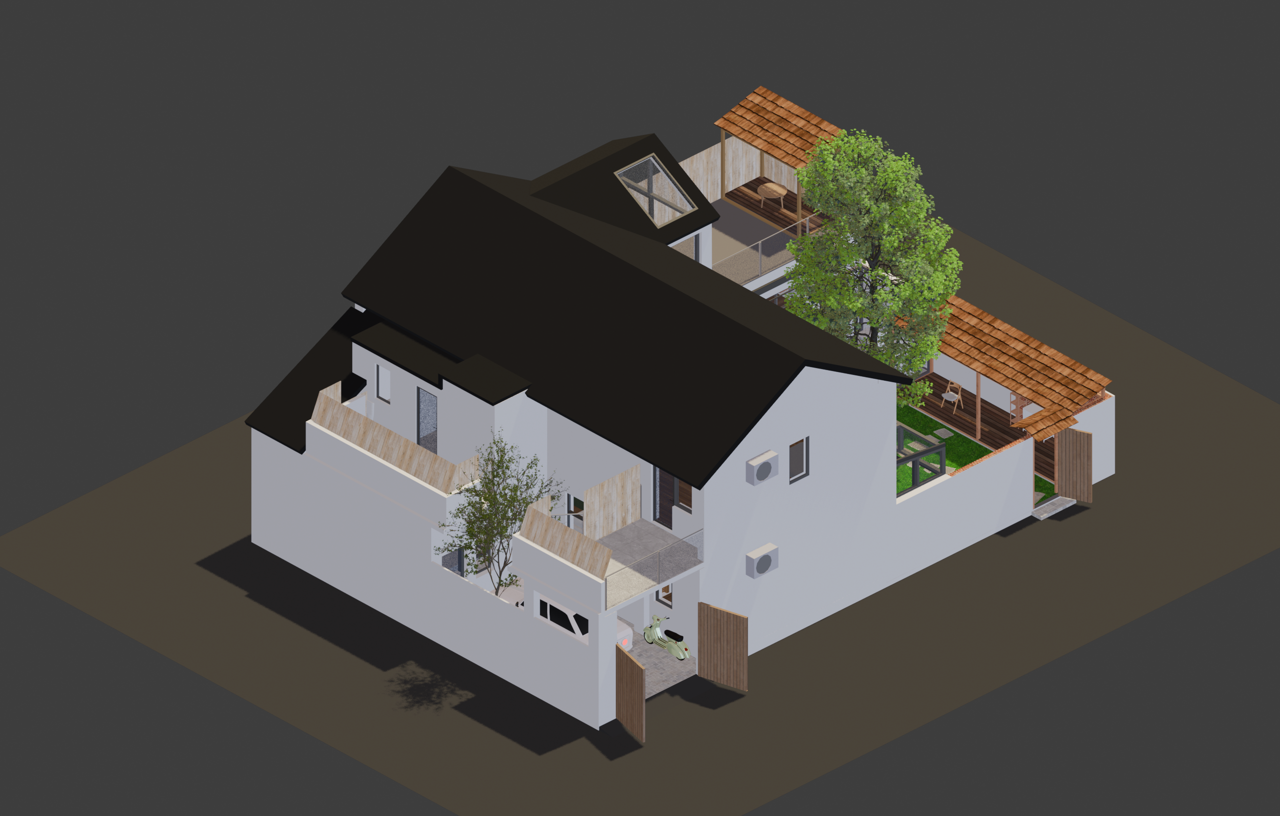 blender自建房设计3-0