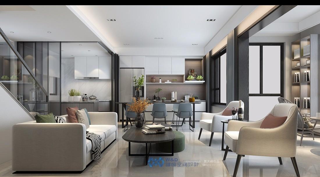 贾天峰丨别墅丨
国建红郡现代 -5