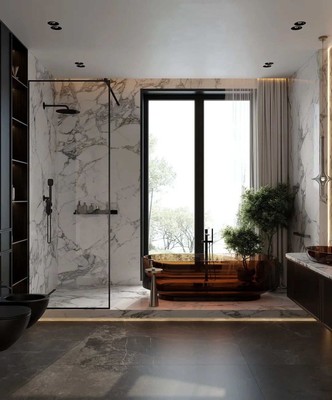 《川谷堂》173㎡奢华大宅丨Milana Ruslanovna-52