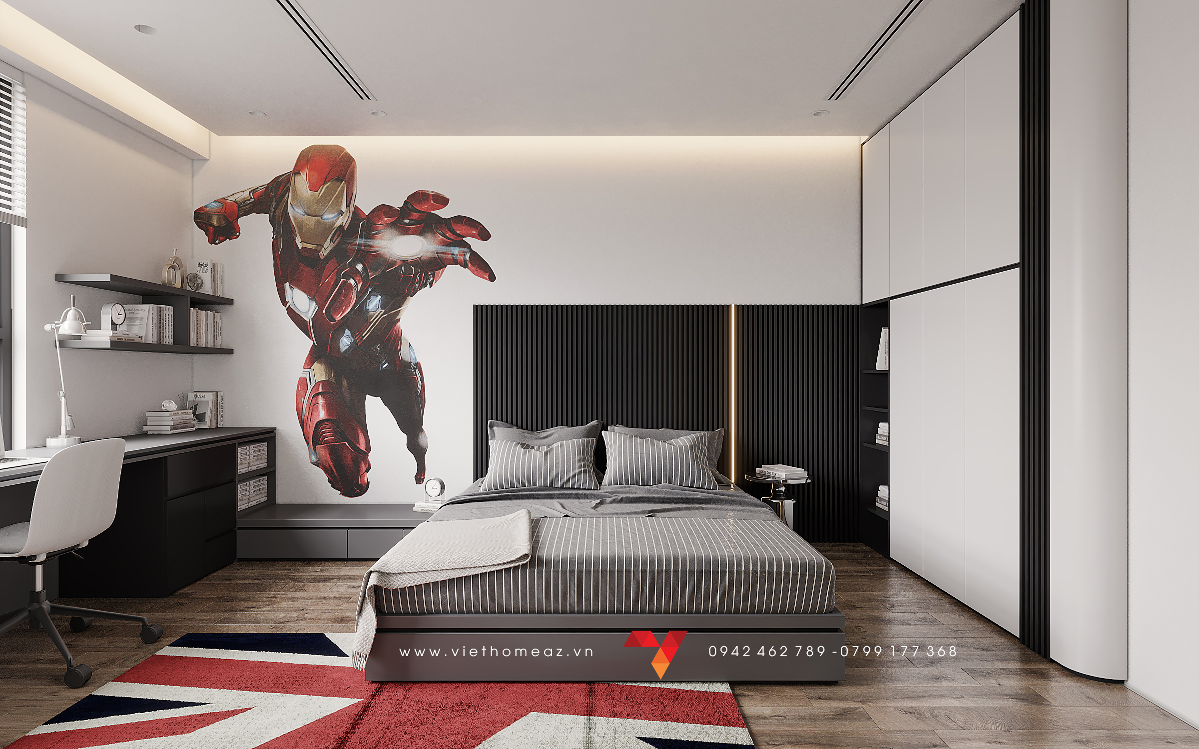 The Terra An Hung 公寓室内设计丨越南河内丨VietHome 建筑与室内设计公司-22