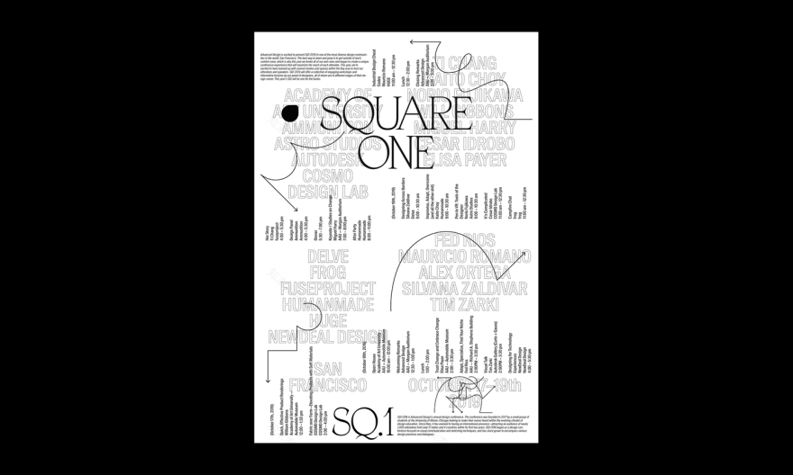 箭指未来 | 2019 年 Square One 设计大会视觉识别设计-16