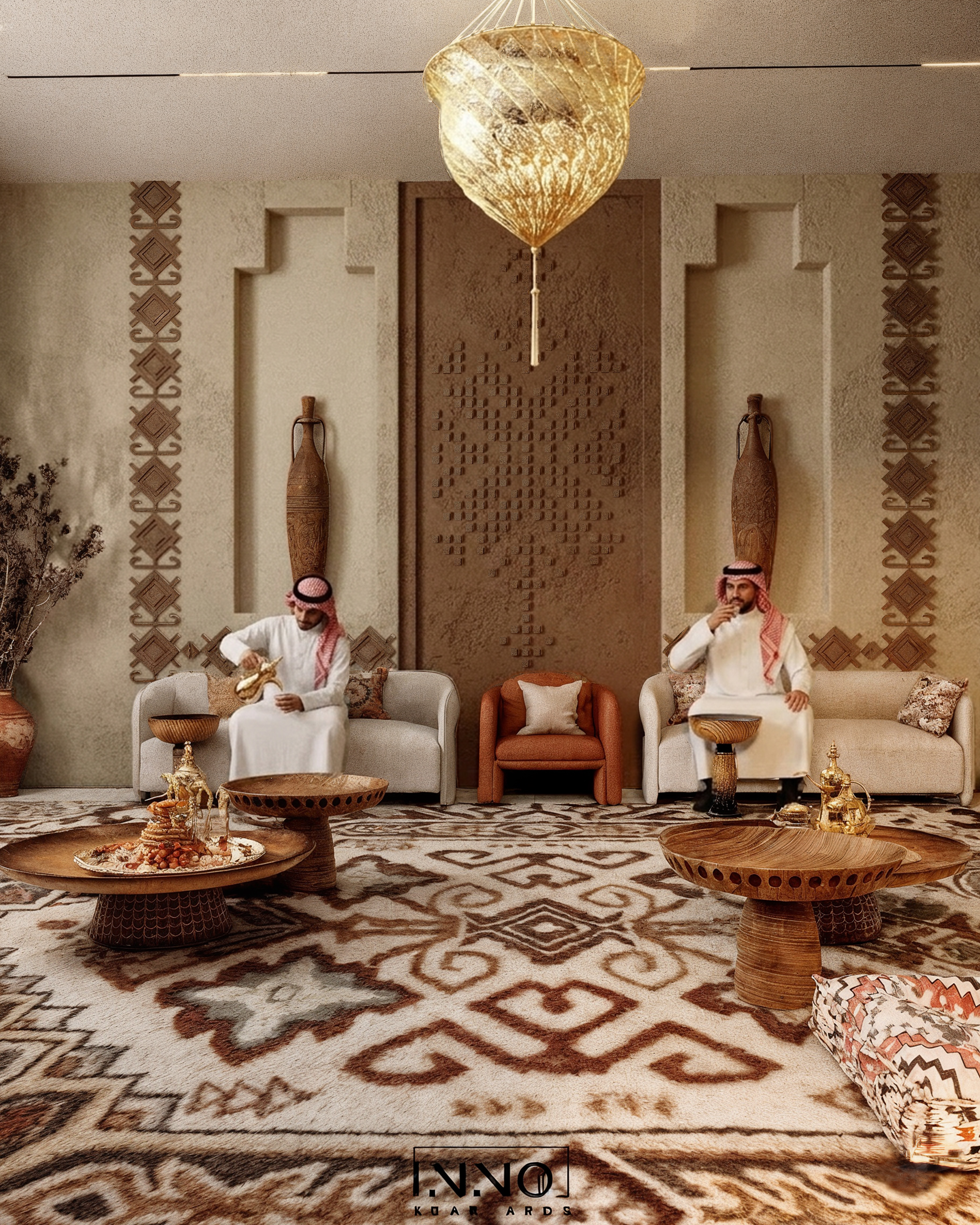 马吉里斯厅及餐厅设计 丨沙特阿拉伯丨FATMA ALZAHRAA-15