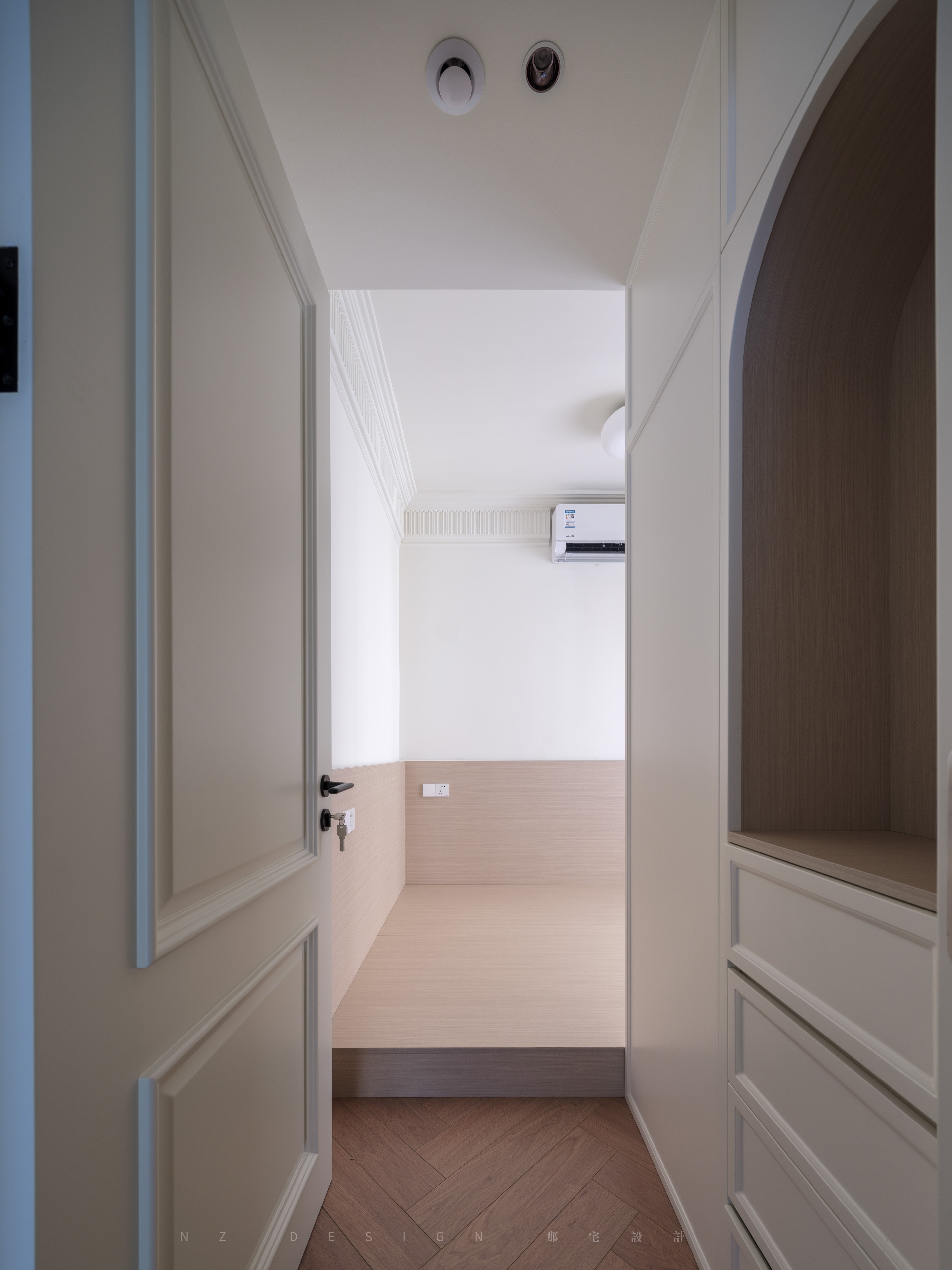 90后两人一猫的惬意法式奶油风丨中国深圳丨那宅设计事务所-88