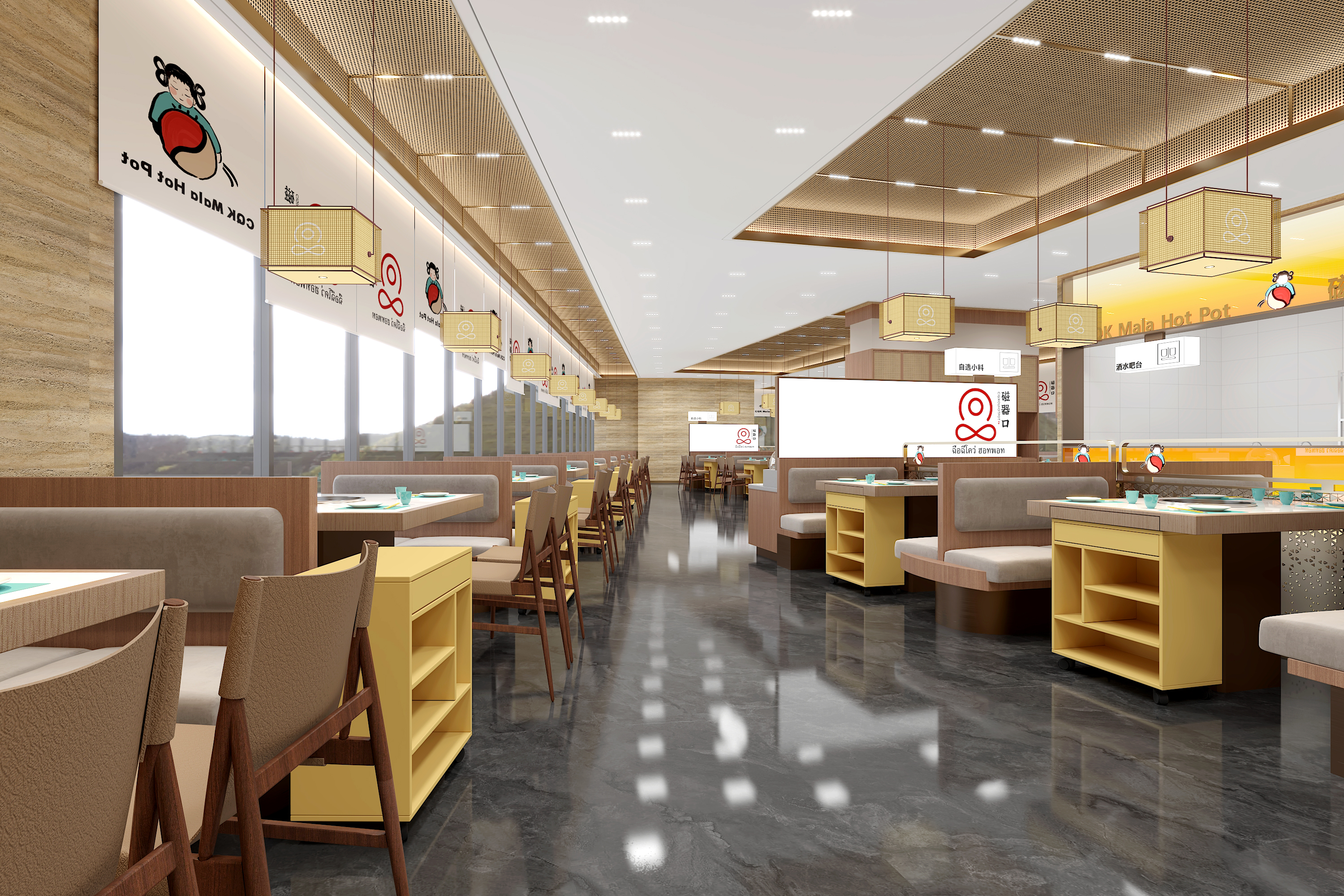 泰国瓷器口三店设计丨河南天恒建筑装饰工程有限公司-18