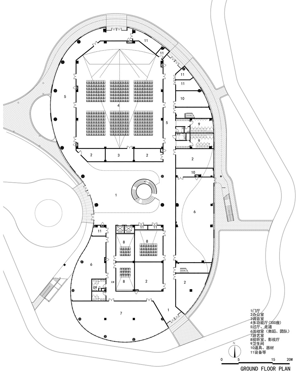 上海三林懿德社区文体中心丨中国上海丨上海三益建筑设计有限公司-125