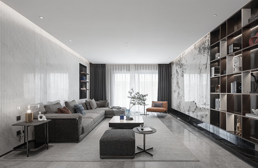 郑州荣盛华府上叠样板间丨中国郑州丨太谷形上,深圳埃利特空间艺术有限公司-14