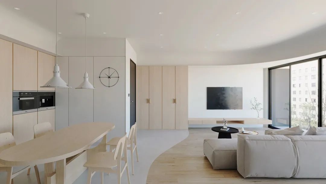 台北余宅 · 流动的光影空间丨中国台北-6