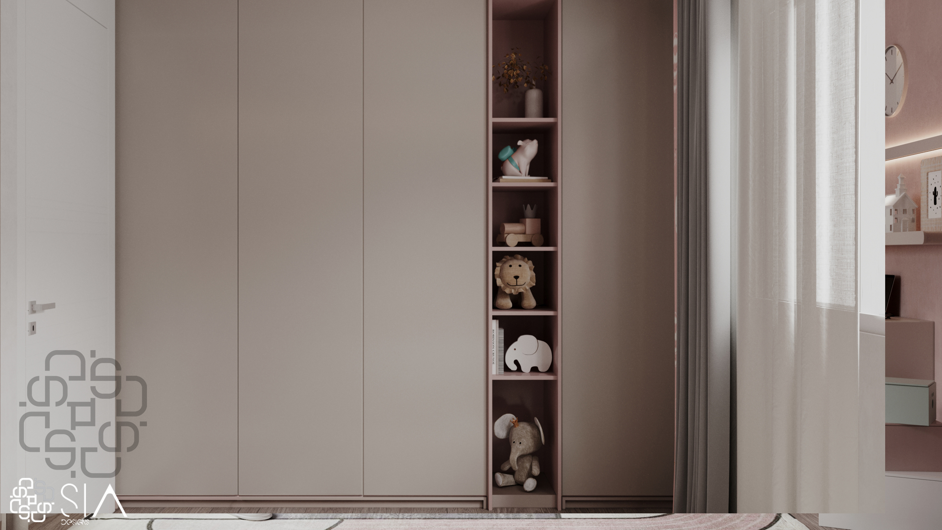 GIRLY BEDROOM | HYDE PARK-8